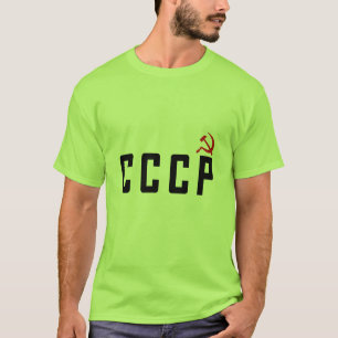 T-shirts CCCP (estilo K)
