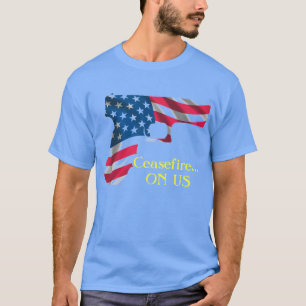 T-shirts Ceasefire… Na violência armada da parada dos E.