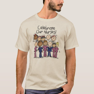 T-shirts Celebrar Nossas Enfermeiras