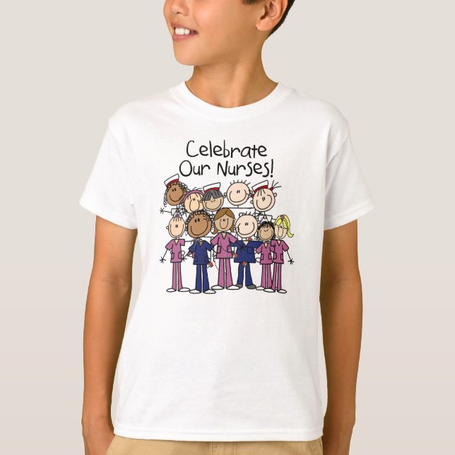 T-shirts Celebrar Nossas Enfermeiras (Frente)