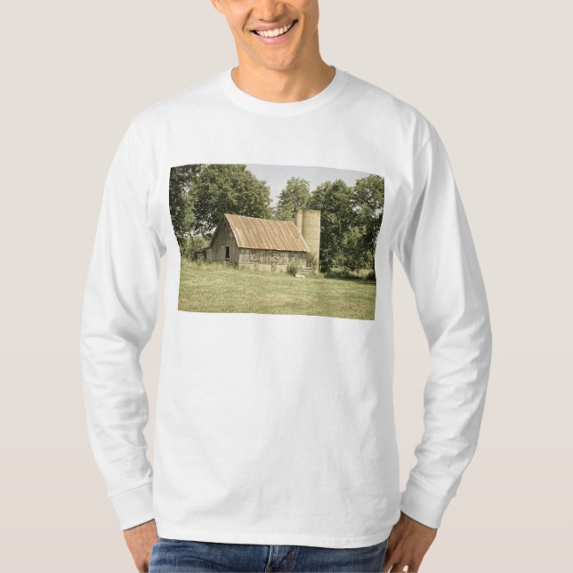 T-shirts Celeiro Antigo Strafford MO (Frente)