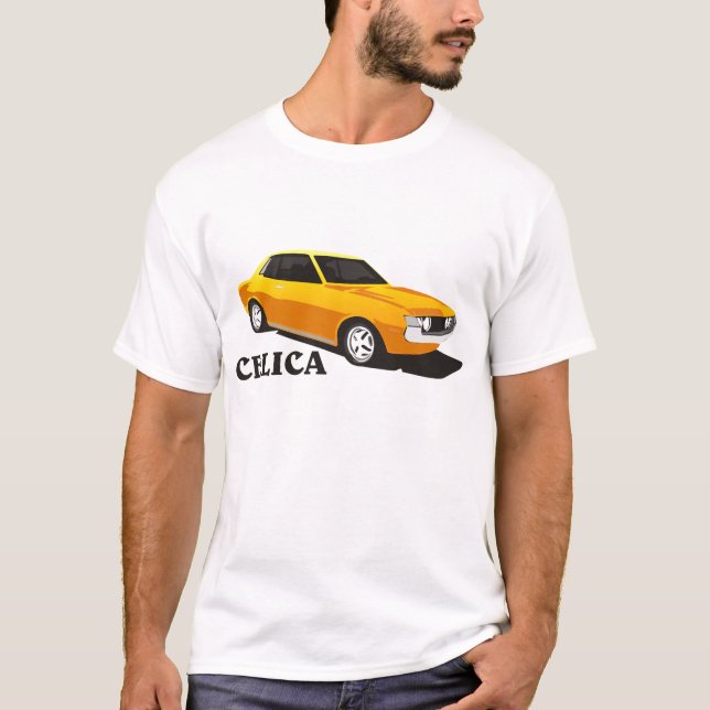 T-shirts Celica RA / TA Amarelo (Frente)