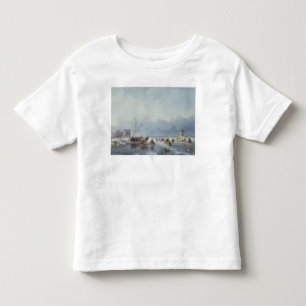T-shirts Cena congelada do inverno