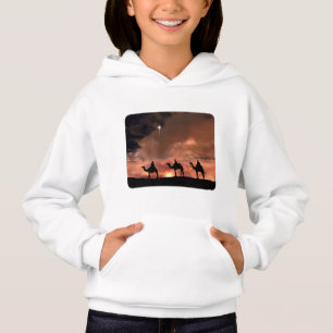 T-shirts Cena da natividade de três homens sábios para o
