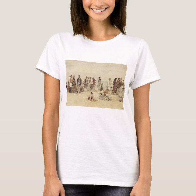 T-shirts Cena da praia (Frente)