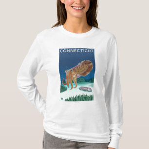 T-shirts Cena de ConnecticutCuttlefish