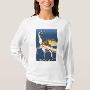 T-shirts Cena de MassachusettsOctopus