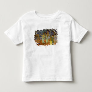 T-shirts Cena de Paul Gauguin   da vida de Tahitian, 1896