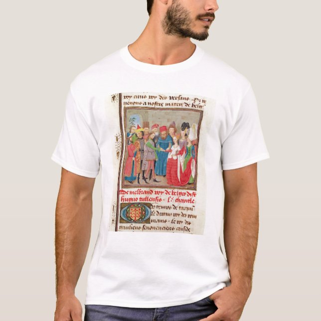 T-shirts Cena do casamento (Frente)