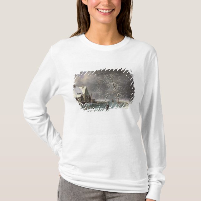 T-shirts Cena do inverno (Frente)