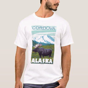 T-shirts Cena dos alces - Cordova, Alaska