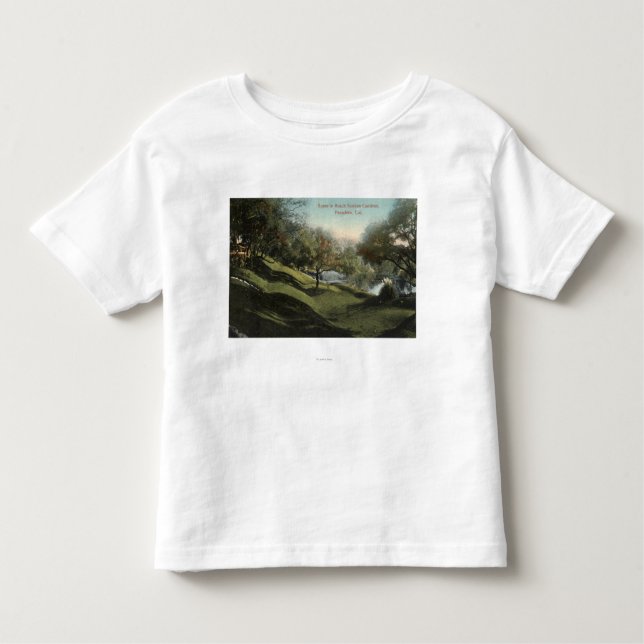 T-shirts Cena em jardins afundado de Busch (Frente)