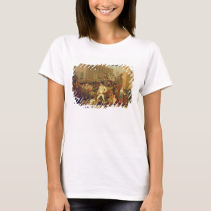 T-shirts Cena em uma rua de Londres, 1770 (óleo em canvas)