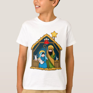 T-shirts Cena Estável da Natividade