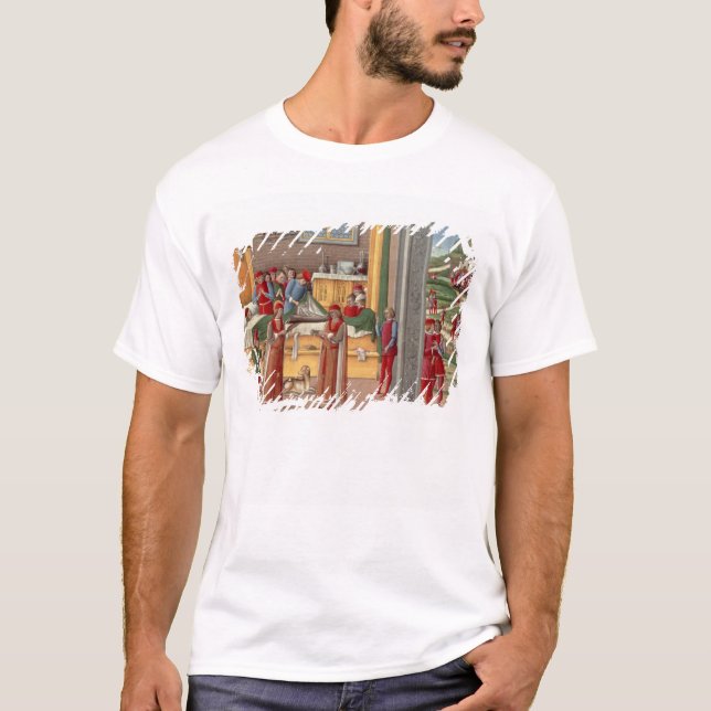 T-shirts Cena medieval da amputação (Frente)