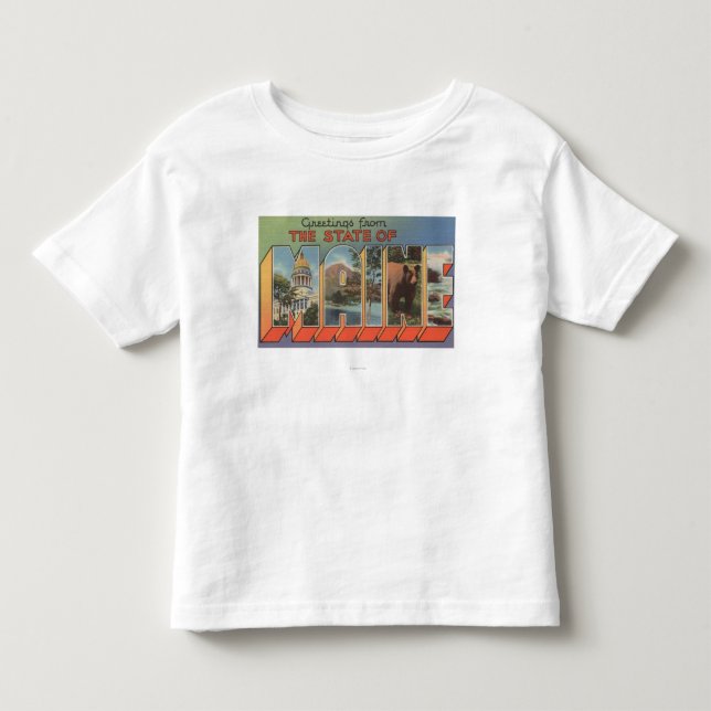 T-shirts Cenas da letra de MaineLarge (Frente)