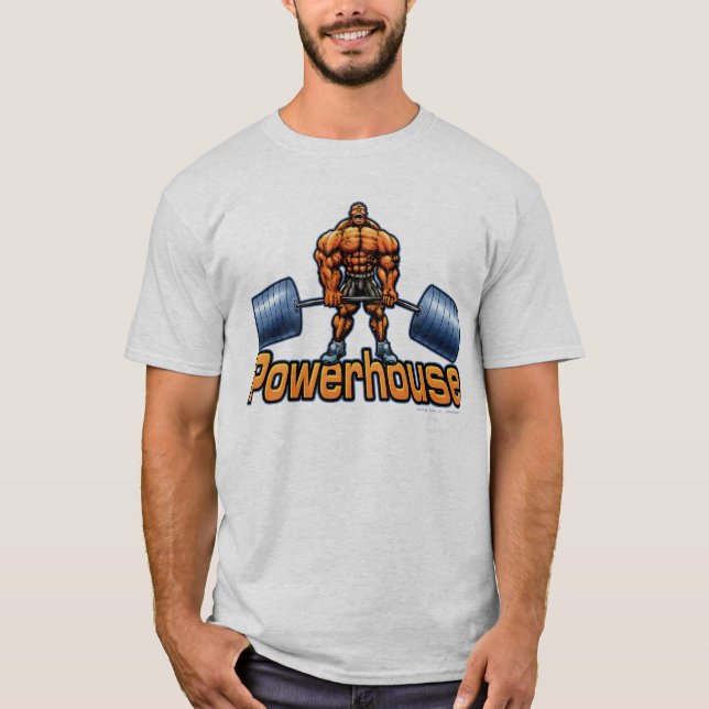 T-shirts Central eléctrica - Deadlift (Frente)