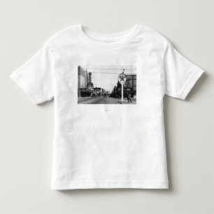 T-shirts Centralia, fotografia da opinião da cidade da cen