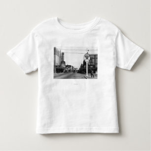 T-shirts Centralia, fotografia da opinião da cidade da cena