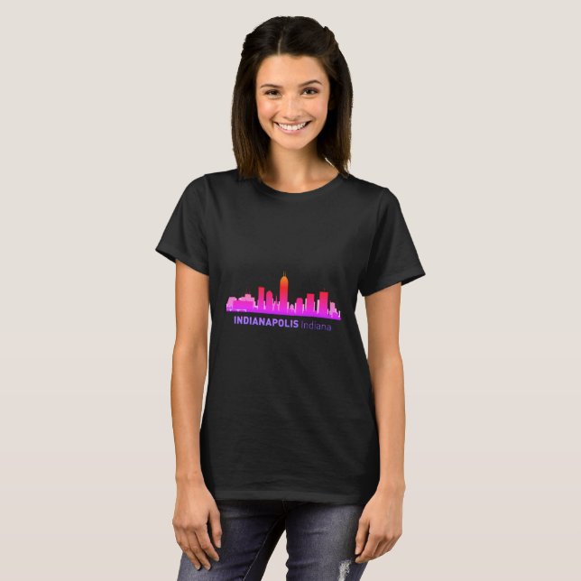 T-shirts Centro Indianapolis (Frente Completa)