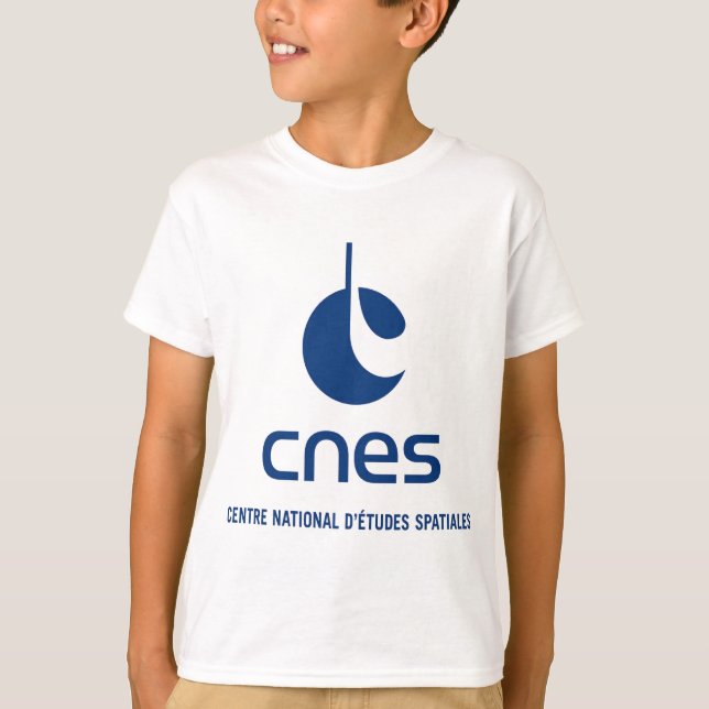 T-shirts Centro nacional de estudos espaciais (Frente)