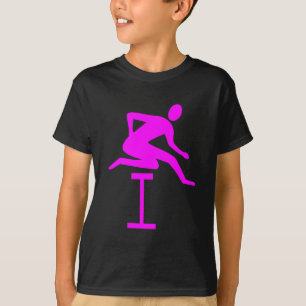 T-shirts Cerc - magenta