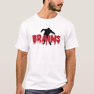 T-shirts Cérebros do zombi