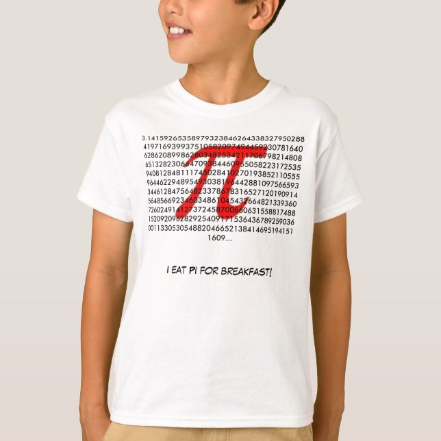 T-shirts Cereja Pi (Frente)