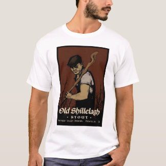 T-shirts Cerveja de malte velha do Shillelagh