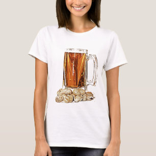 T-shirts Cerveja e amendoins