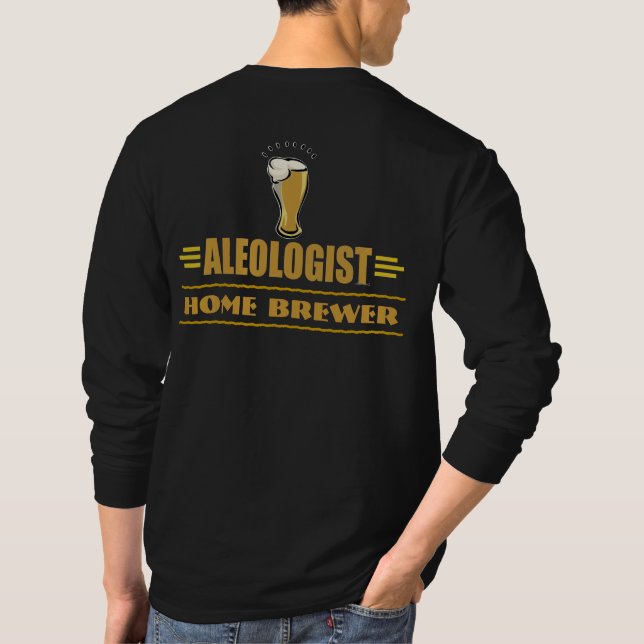 T-shirts Cerveja Engraçada (Verso)