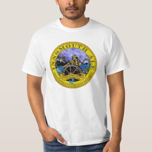 T-shirts Cerveja inglesa de Innsmouth (Frente)