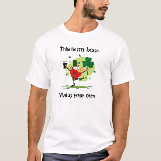T-shirts Cerveja irlandesa (Frente)