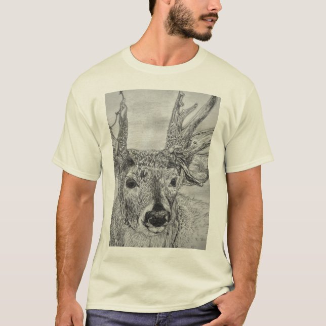 T-shirts Cervos bonitos 3 (Frente)