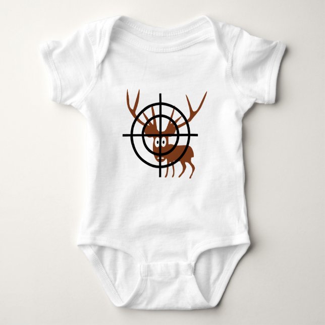 T-shirts Cervos do Crosshair (Frente)