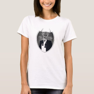 T-shirts Cervos no smoking - estada elegante