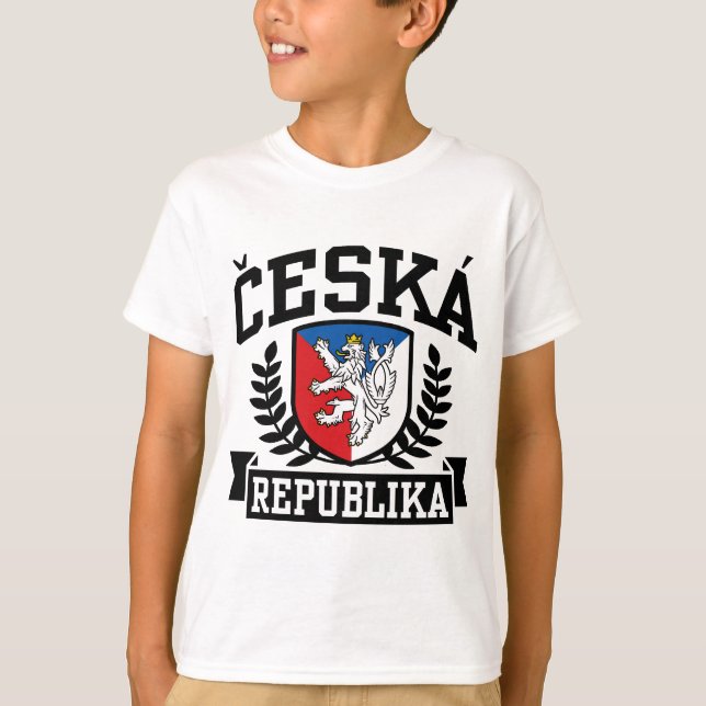 T-shirts Ceska Republika (Frente)