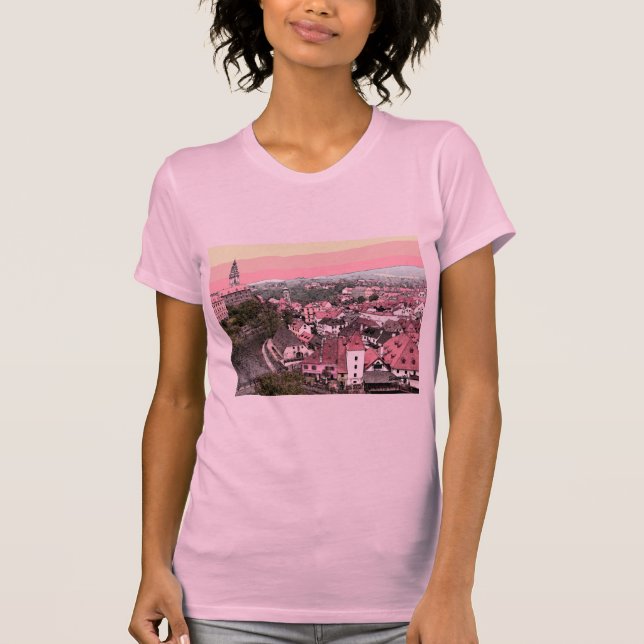 T-shirts Cesky Krumlov (Frente)