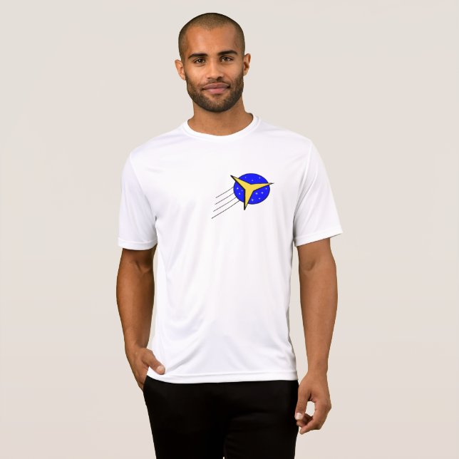 T-shirts Céu azul de FAD3D (Frente Completa)
