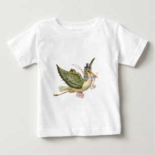 T-SHIRTS CHÁ DE FRALDAS STORK