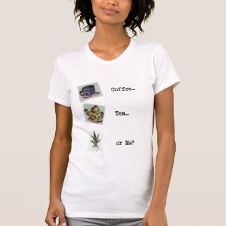 T-shirts Chá ou mim do café?