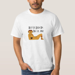 T-shirts Chac-mool data de validade BIUB 21 de dezembro de