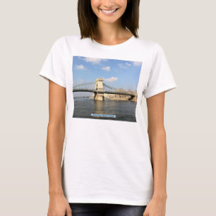 T-shirts Chain Bridge, Budapeste, Hungria