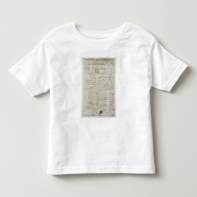 T-shirts Chamada de Maximiliano de Robespierre (Frente)