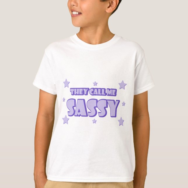 T-shirts Chamam-Me Sassy (Frente)