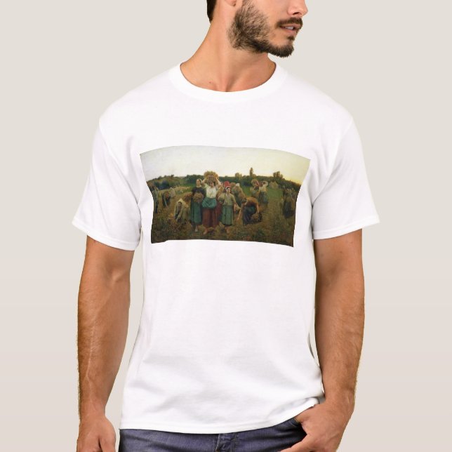 T-shirts Chamando nos Gleaners, 1859 (Frente)