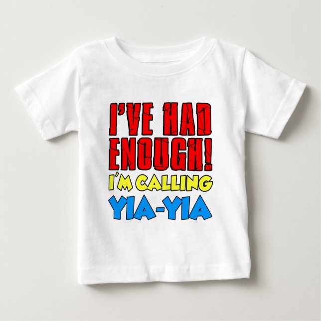 T-shirts Chamar Yia-Yia (Frente)