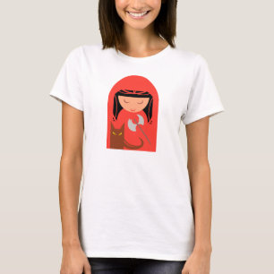 T-shirts Chapéu Vermelho e Lobo Mau
