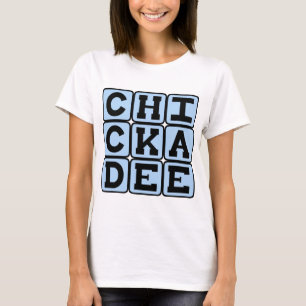 T-shirts Chapim-americano, Ave norte-americana