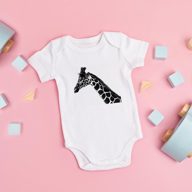 T-shirts Charcarbonet Sketch Giraffe (Criador carregado)